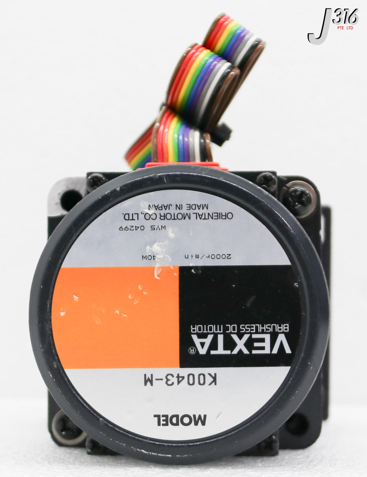 36804 ORIENTAL MTR VEXTA BRUSHLESS DC MTR W/ 5GN7.5KA-D3 & 0020
